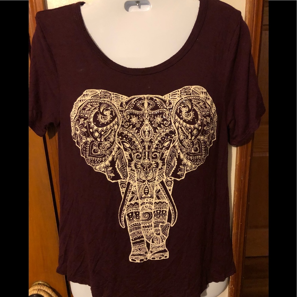 Boho elephant shirt